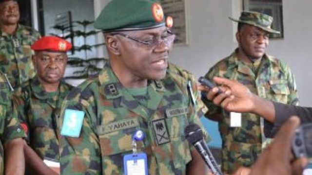 Chief of Army Staff (COAS), Lt.- Gen. Faruq Yahaya