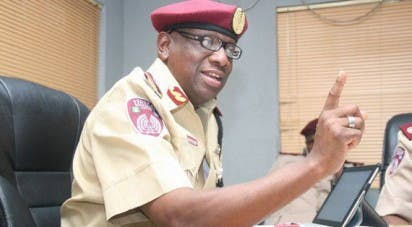 FRSC Corps Marshal, Dr Boboye Oyeyemi