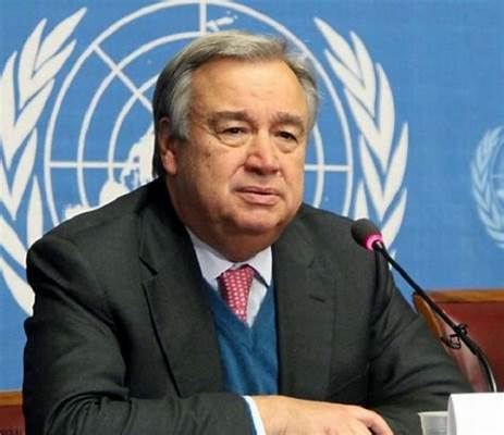 UN Chief Antonio Guterres