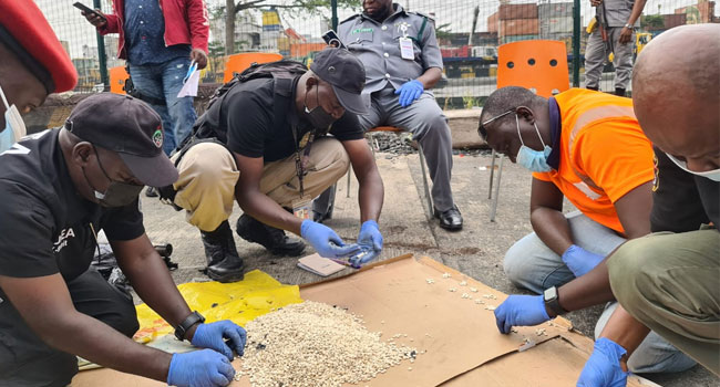 Customs, NDLEA, DSS Uncover Prohibited Hard Drugs In Apapa Port