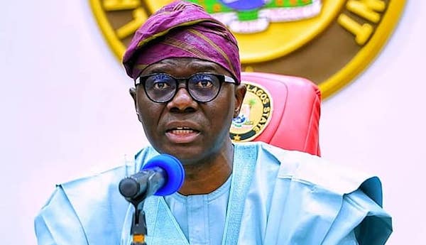 Lagos State Governor Babajide Sanwo-Olu