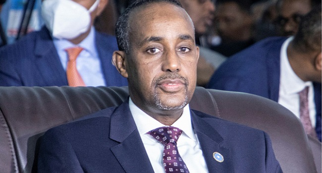 Somalia’s Prime Minister Mohamed Hussein Roble