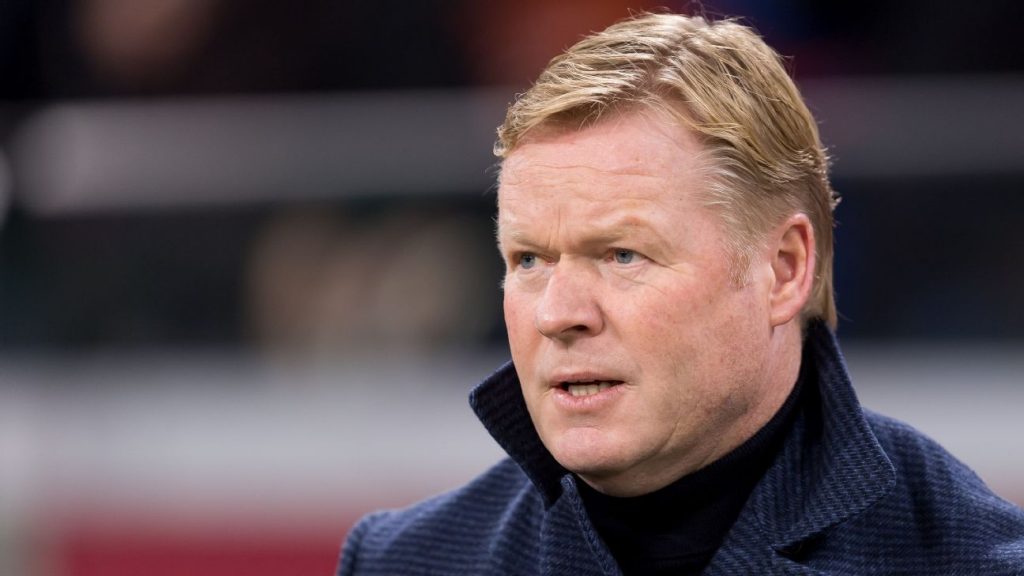 Barcelona boss, Ronald Koeman