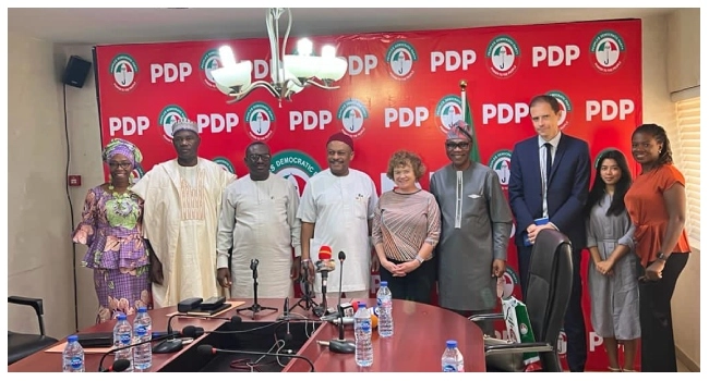 UK Delegations and PDP Chieftains