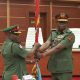 Brig.-Gen. Tukur Gusau and Maj.-Gen. Jimmy Akpor.