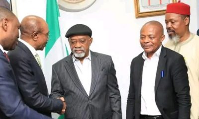CBN-Governor-Godwin-Emefiele-Labour-Minister-Chris-Ngige-NLC-President-Joe-Ajaero-and-others-at-a-meeting