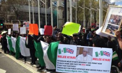 Kyari Must Go Home’ Protest Hits London