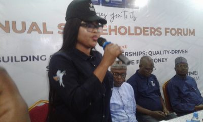 The General Manager, Sales and Marketing, Omowunmi Goriola Oduguwa Monday, July 14th, 2025 addresses Annual Stakeholders Forum, Abuja