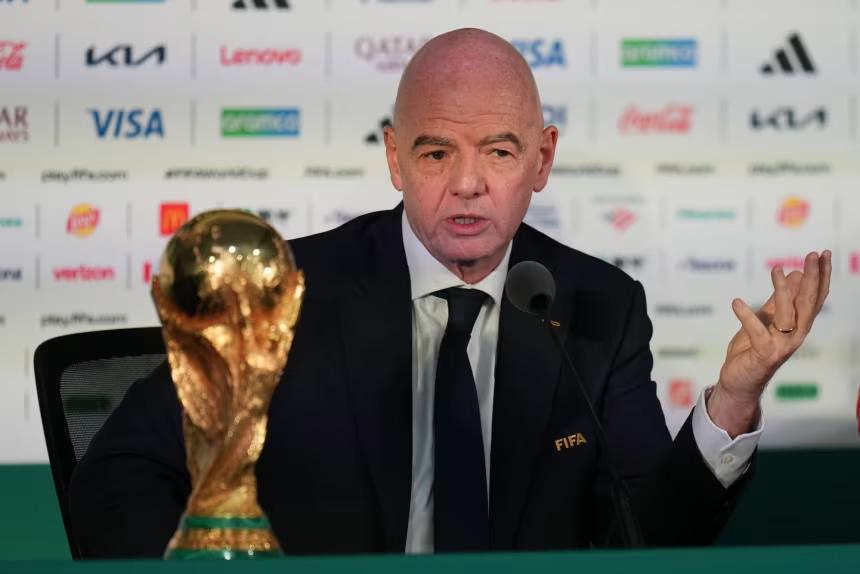 FIFA president Gianni Infantino