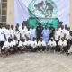 group session of participants at a two-day coaching clinic organised by Amateur Basketball Academies (ABA) in Jalingo